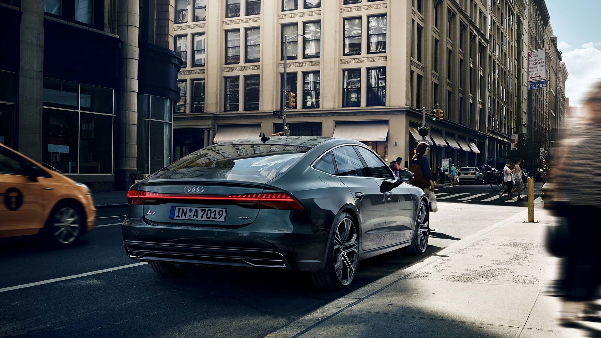 Audi A7 achterkant