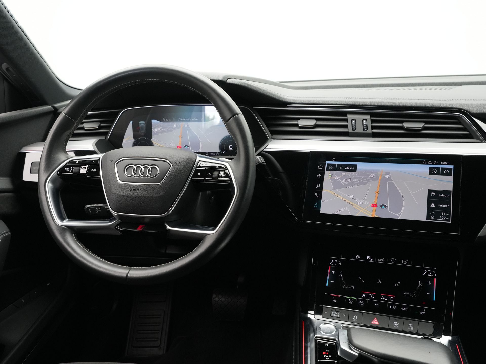 Audi - e-tron e-tron 55 quattro 361pk advanced S-Line 95 kWh - 2019